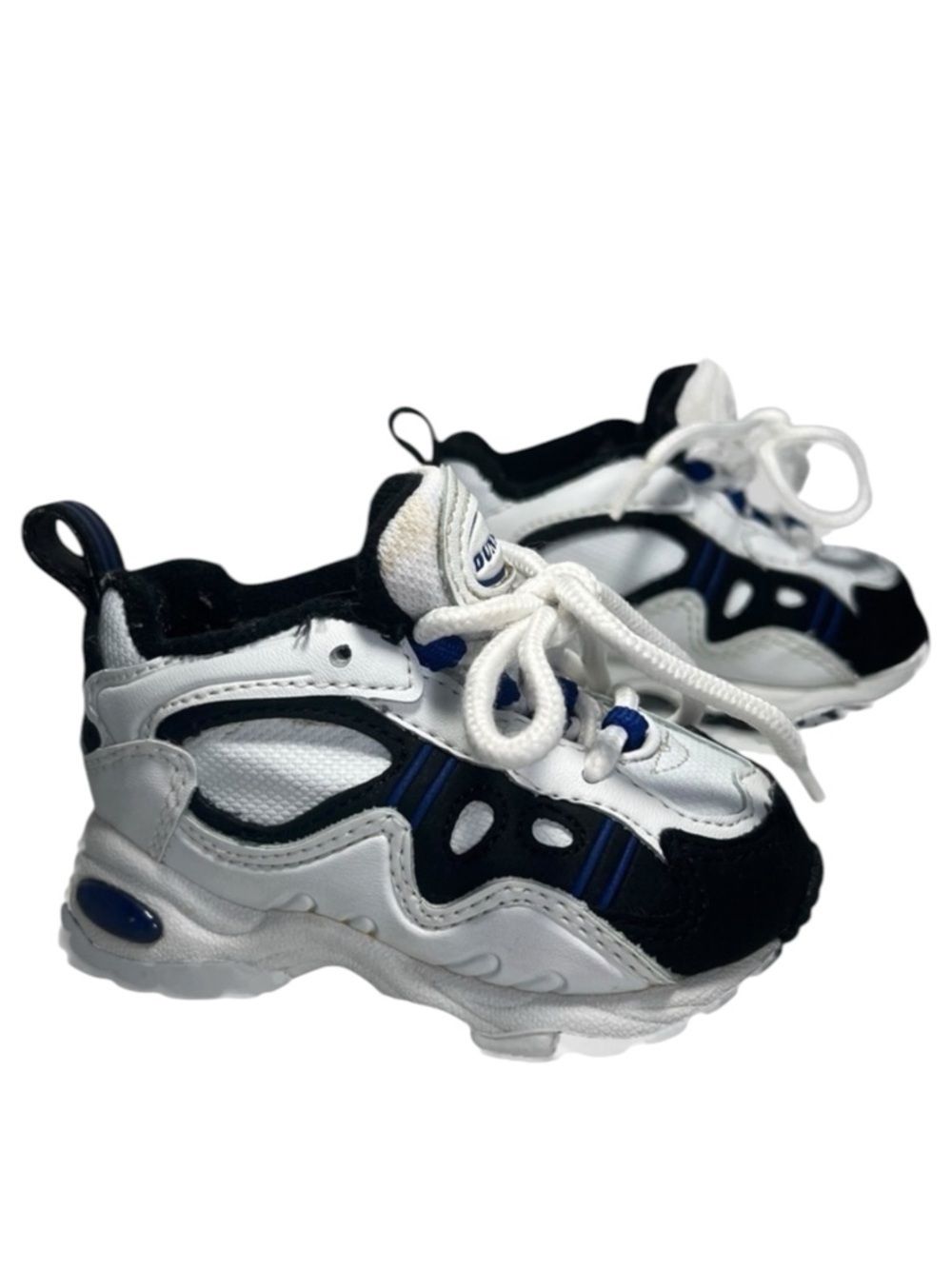 Dunlop Dry White and Black Toddler Sneakers size 4